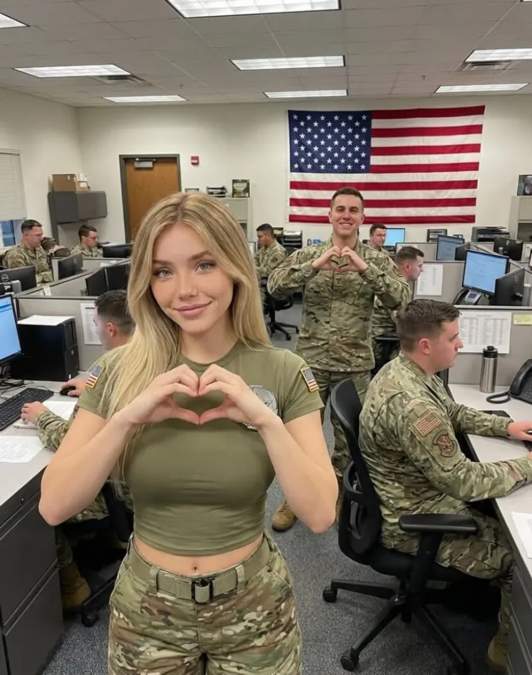 Svima je upala u oko lijepa vojnikinja koja korača uz Trumpa, istina o njoj itekako je uznemirujuća