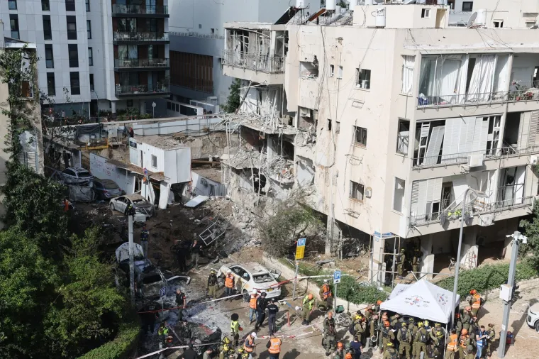 Kaos u Tel Avivu: Pogledajte &scaron;to su Iranci napravili raketnim napadom