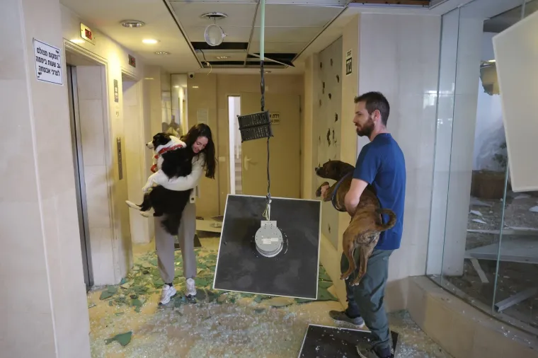 Kaos u Tel Avivu: Pogledajte &scaron;to su Iranci napravili raketnim napadom