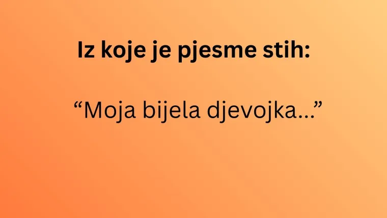 Može&scaron; li prepoznati hitove Prljavog kazali&scaron;ta po jednom stihu? Mora&scaron; imati barem deset točnih