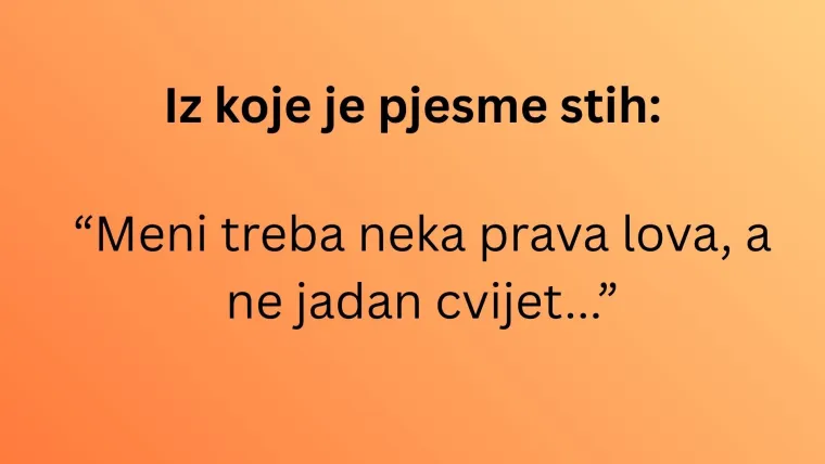 Može&scaron; li prepoznati hitove Prljavog kazali&scaron;ta po jednom stihu? Mora&scaron; imati barem deset točnih