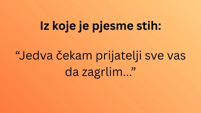 Može&scaron; li prepoznati hitove Prljavog kazali&scaron;ta po jednom stihu? Mora&scaron; imati barem deset točnih