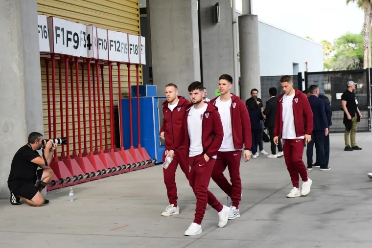 Dolazak Hrvata na Camping World, pogledajte s kim su Luka i Dalić u&scaron;li na stadion