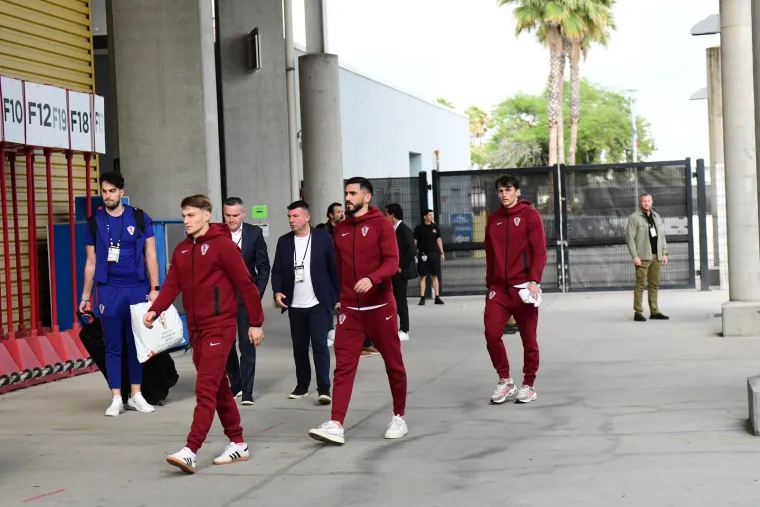 Dolazak Hrvata na Camping World, pogledajte s kim su Luka i Dalić u&scaron;li na stadion