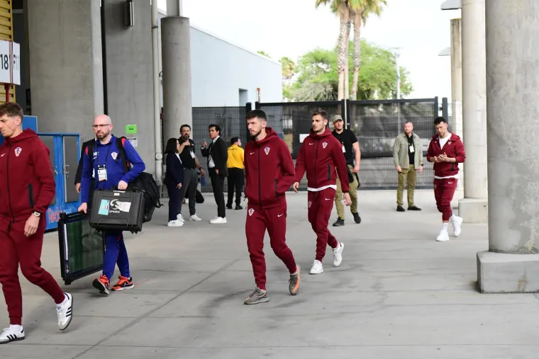 Dolazak Hrvata na Camping World, pogledajte s kim su Luka i Dalić u&scaron;li na stadion