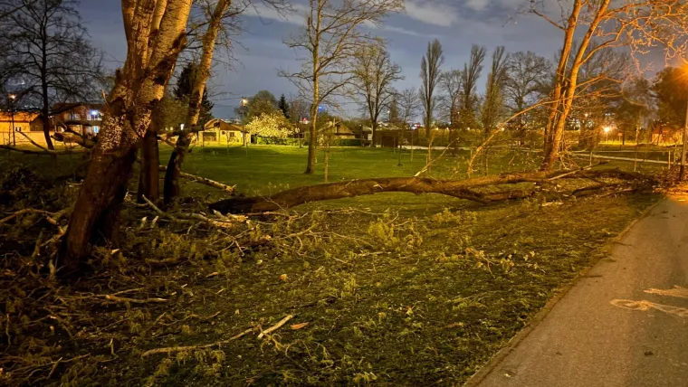 Oluja 'počupala' Bundek: Pogledajte &scaron;to je ostalo od omiljenog zagrebačkog parka