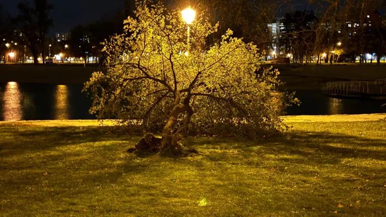 Oluja 'počupala' Bundek: Pogledajte &scaron;to je ostalo od omiljenog zagrebačkog parka