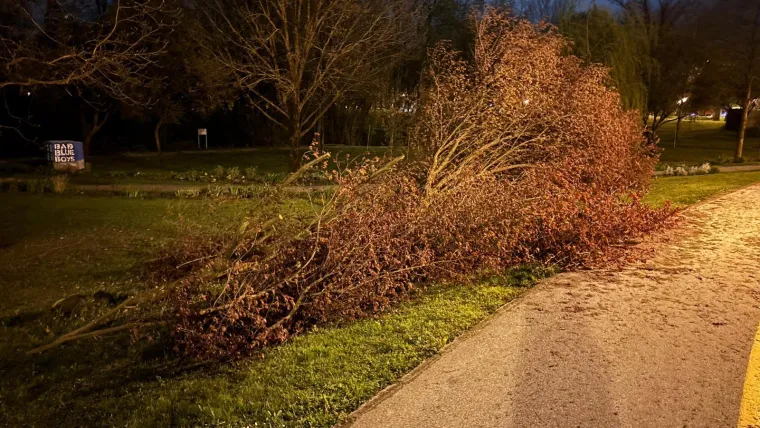 Oluja 'počupala' Bundek: Pogledajte &scaron;to je ostalo od omiljenog zagrebačkog parka