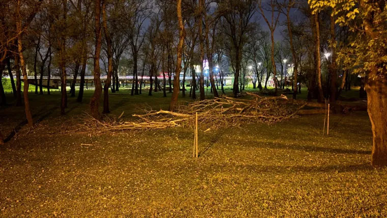 Oluja 'počupala' Bundek: Pogledajte &scaron;to je ostalo od omiljenog zagrebačkog parka