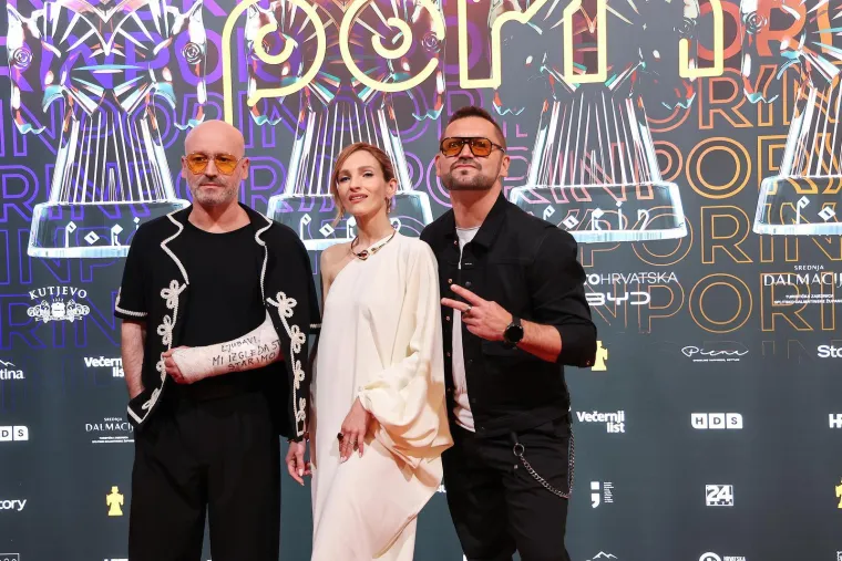 Giulliano, Goran Karan ili Mrle u gaćama: Ne zna se tko je &scaron;armantniji na dodjeli Porina