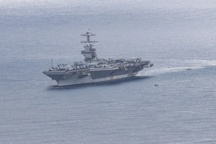 Fascinantni novi prizori američke grdosije u Splitu: Pogledajte tu veličinu u odnosu na grad