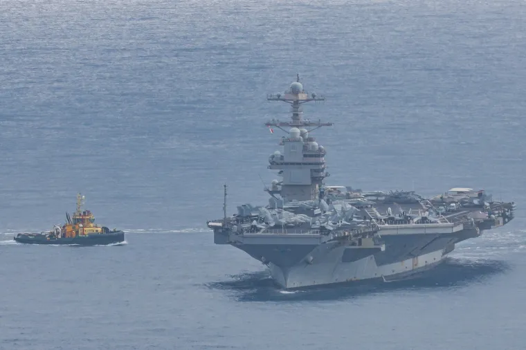 Fascinantni novi prizori američke grdosije u Splitu: Pogledajte tu veličinu u odnosu na grad