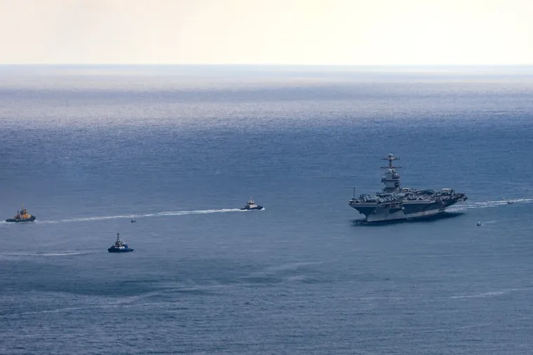 Fascinantni novi prizori američke grdosije u Splitu: Pogledajte tu veličinu u odnosu na grad