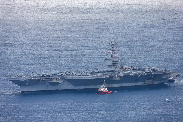 Fascinantni novi prizori američke grdosije u Splitu: Pogledajte tu veličinu u odnosu na grad