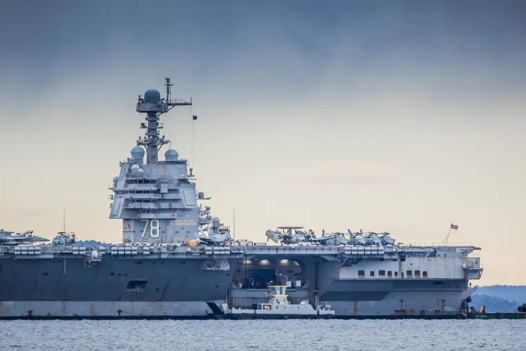 Fascinantni novi prizori američke grdosije u Splitu: Pogledajte tu veličinu u odnosu na grad