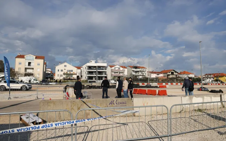 Ovo je mjesto nesreće u Zadru gdje je ozlijeđena i beba