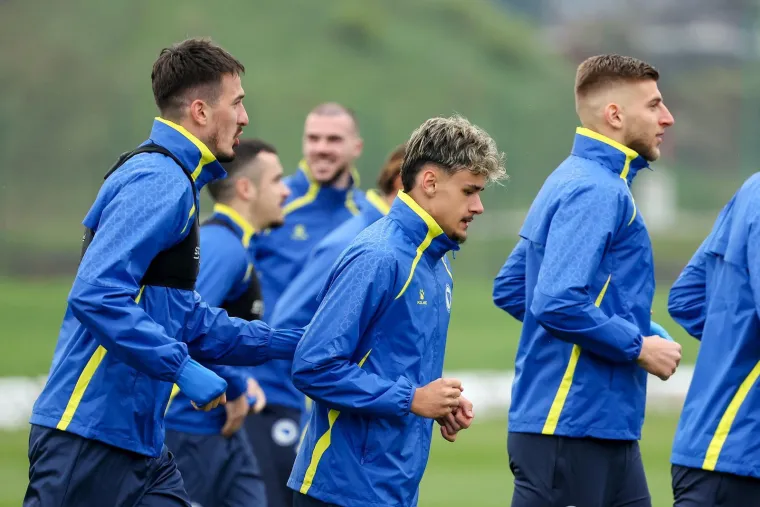 Biv&scaron;i dinamovac plijenio pažnju na treningu Bosne i Hercegovine