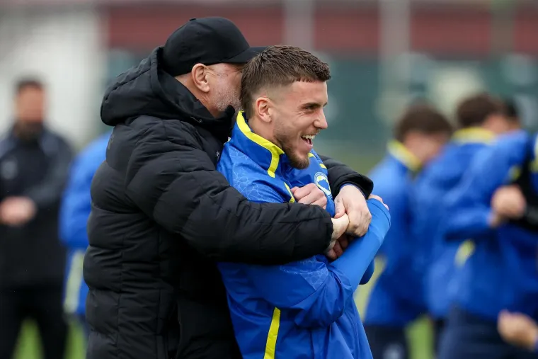 Biv&scaron;i dinamovac plijenio pažnju na treningu Bosne i Hercegovine