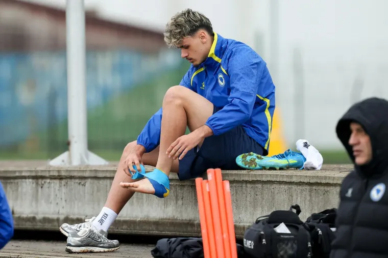 Biv&scaron;i dinamovac plijenio pažnju na treningu Bosne i Hercegovine