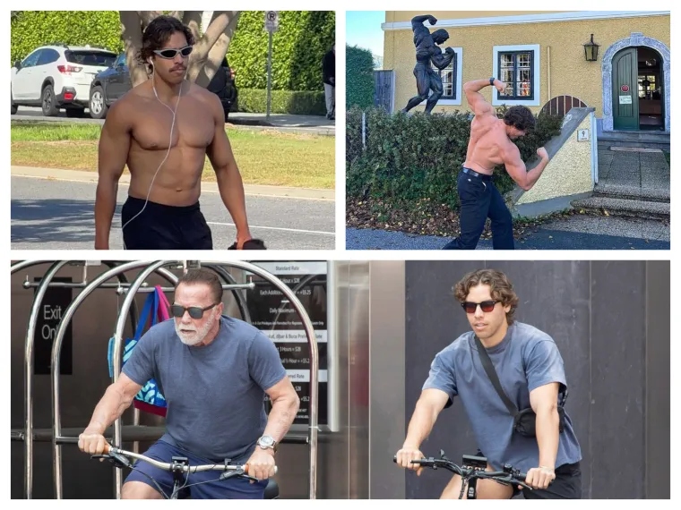 Arnoldov sin razbio konkurenciju: Mučio se s debljinom, a sada dominira očevom scenom