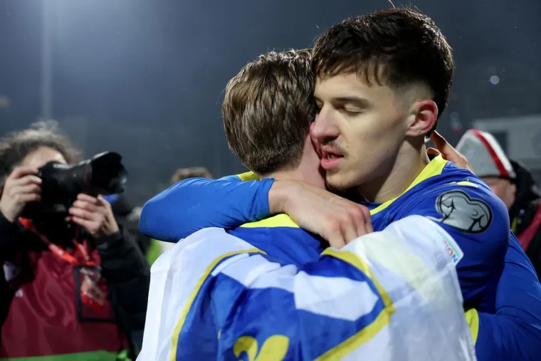 Pogledajte lica Talijana u Zenici nakon dramatičnog raspleta i kako je Džeko izgledao