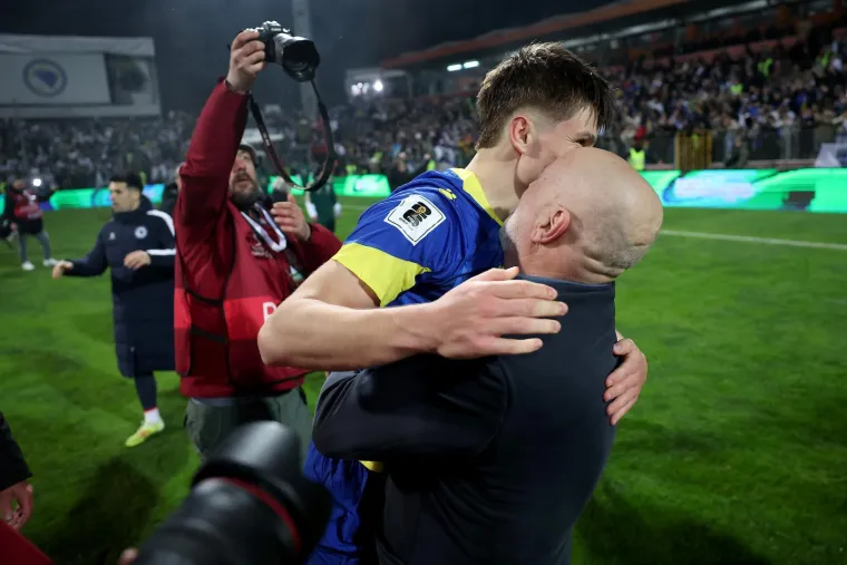 Pogledajte lica Talijana u Zenici nakon dramatičnog raspleta i kako je Džeko izgledao