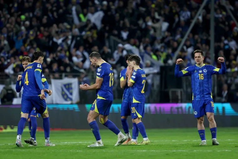 Pogledajte lica Talijana u Zenici nakon dramatičnog raspleta i kako je Džeko izgledao