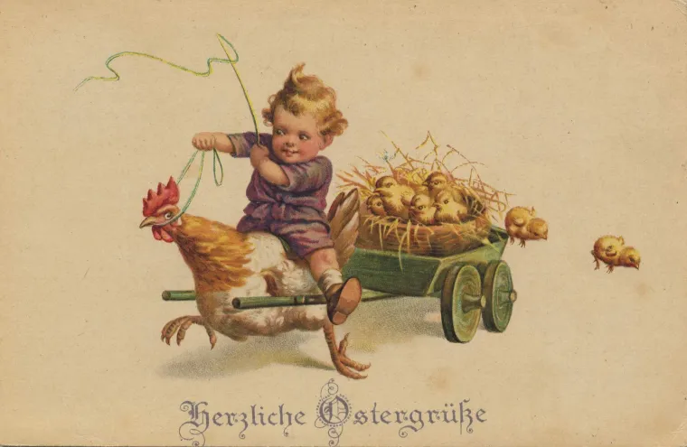 Sjećate li se starih uskrsnih razglednica? Ove su iz doba na&scaron;ih pradjedova, evo kako su izgledale