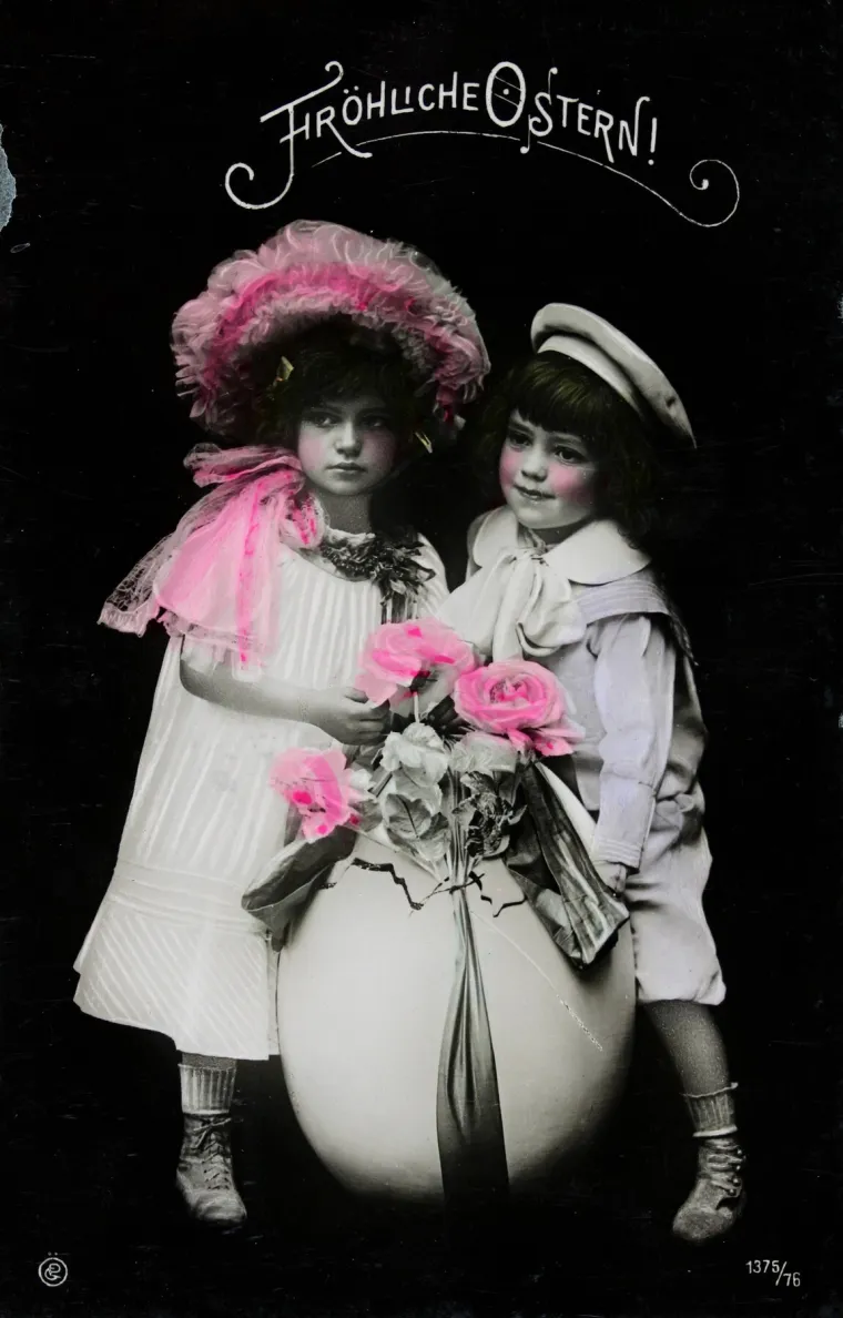 Sjećate li se starih uskrsnih razglednica? Ove su iz doba na&scaron;ih pradjedova, evo kako su izgledale