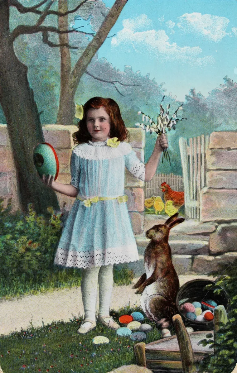 Sjećate li se starih uskrsnih razglednica? Ove su iz doba na&scaron;ih pradjedova, evo kako su izgledale