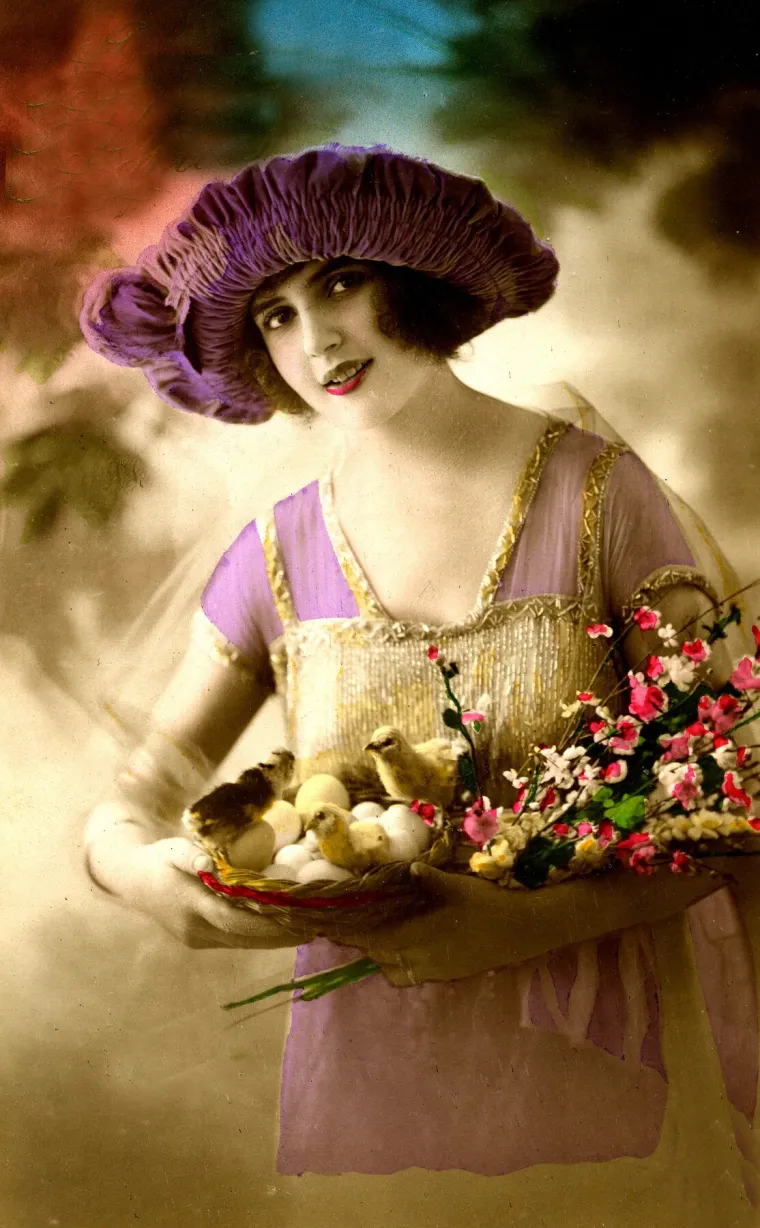 Sjećate li se starih uskrsnih razglednica? Ove su iz doba na&scaron;ih pradjedova, evo kako su izgledale