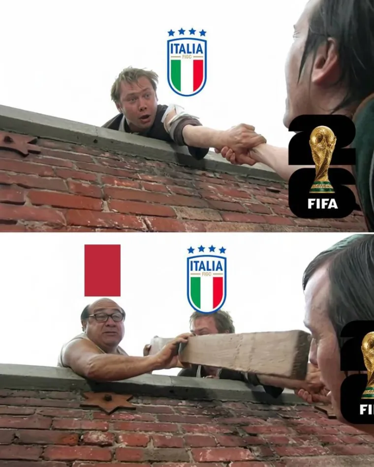 Na mrežama traje opće ruganje s Talijanima nakon poraza od BiH, memovi plju&scaron;te na sve strane