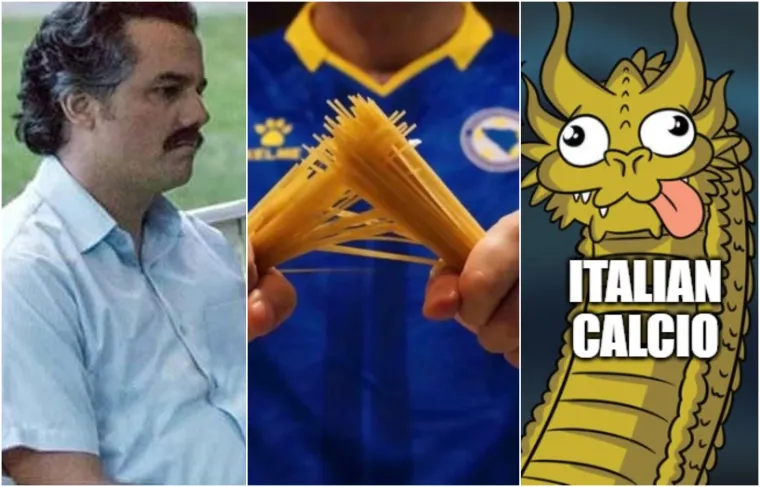 Na mrežama traje opće ruganje s Talijanima nakon poraza od BiH, memovi plju&scaron;te na sve strane