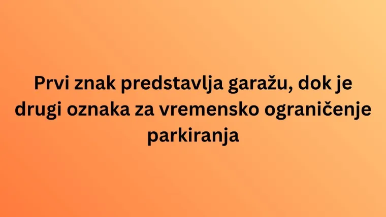 Mnogi vozači ne znaju razliku među ovim prometnim znakovima: Dokaži da nisi jedan od njih