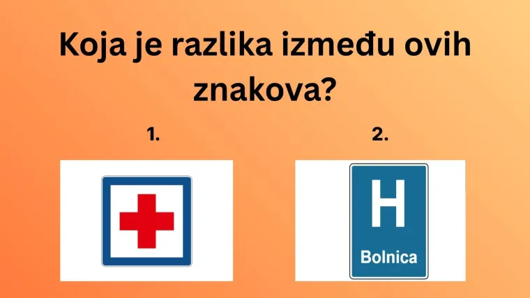Mnogi vozači ne znaju razliku među ovim prometnim znakovima: Dokaži da nisi jedan od njih
