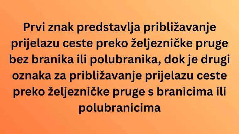 Mnogi vozači ne znaju razliku među ovim prometnim znakovima: Dokaži da nisi jedan od njih