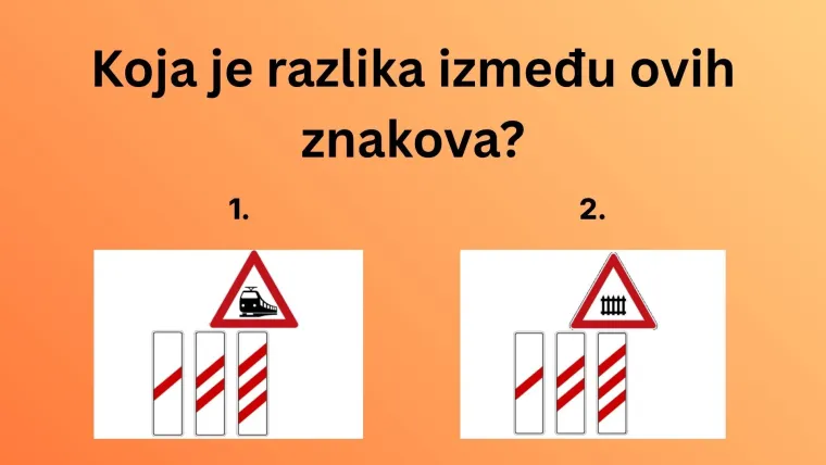 Mnogi vozači ne znaju razliku među ovim prometnim znakovima: Dokaži da nisi jedan od njih