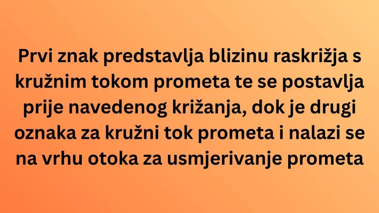 Mnogi vozači ne znaju razliku među ovim prometnim znakovima: Dokaži da nisi jedan od njih