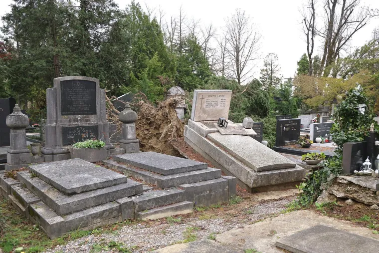 Uni&scaron;teni spomenici i neprepoznatljiv Mirogoj nakon oluje: Toma&scaron;ević najavio pomoć građanima