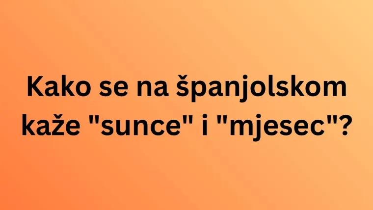 Čak i ako nisi stručnjak za jezike, ne&scaron;to &scaron;panjolskog će&scaron; u kvizu znati makar iz sapunica