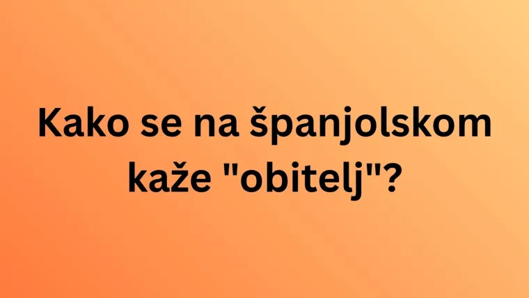 Čak i ako nisi stručnjak za jezike, ne&scaron;to &scaron;panjolskog će&scaron; u kvizu znati makar iz sapunica