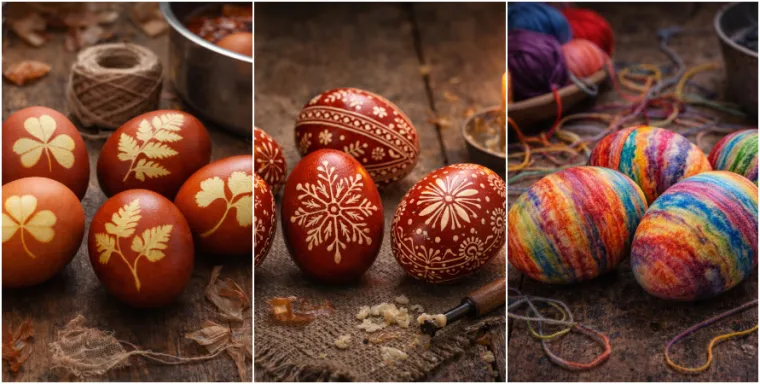 Od voska do čarape: Ovako su na&scaron;i preci ukra&scaron;avali uskrsna jaja, rezultati su bili očaravajući