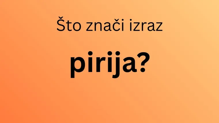 Razumijete li ove dalmatinske izraze? Pomalo, nije pri&scaron;a, samo neka su odgovori u sridu