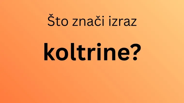 Razumijete li ove dalmatinske izraze? Pomalo, nije pri&scaron;a, samo neka su odgovori u sridu
