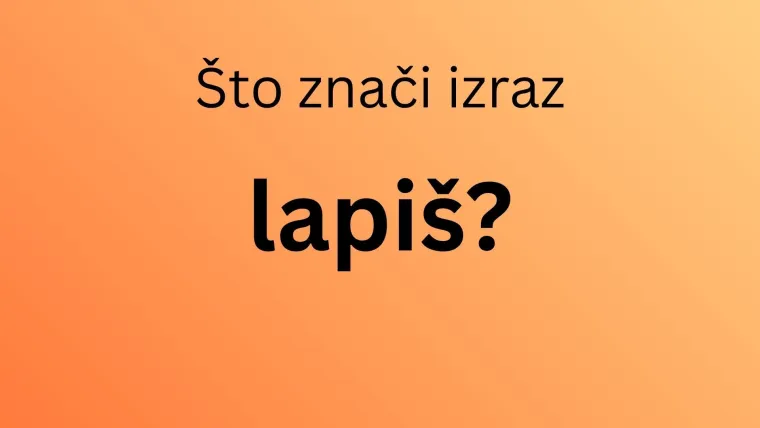Razumijete li ove dalmatinske izraze? Pomalo, nije pri&scaron;a, samo neka su odgovori u sridu