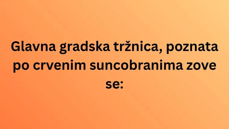Svaki stanovnik Zagreba trebao bi znati ove osnovne činjenice, nemoj razočarati