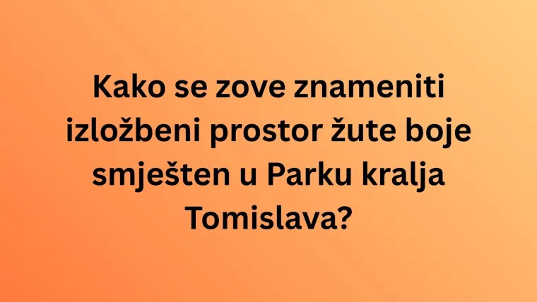 Svaki stanovnik Zagreba trebao bi znati ove osnovne činjenice, nemoj razočarati