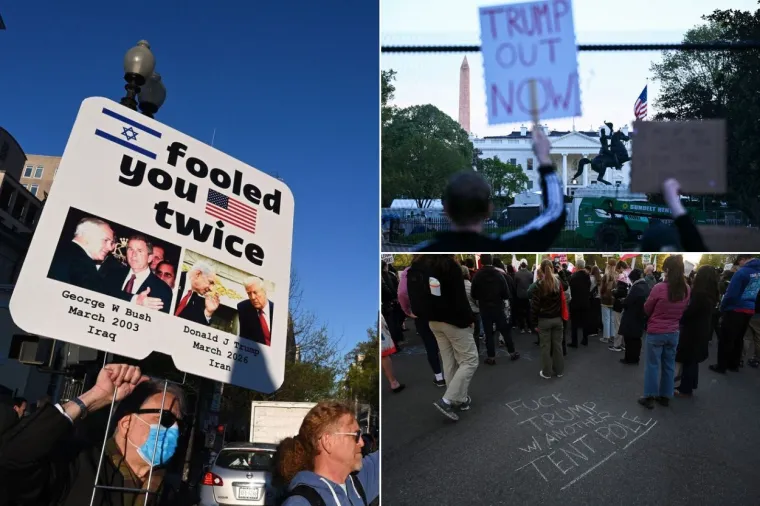 Prizori ispred Bijele kuće: Dok Trump donosi odluke, ispred njegovog doma stigli prosvjednici