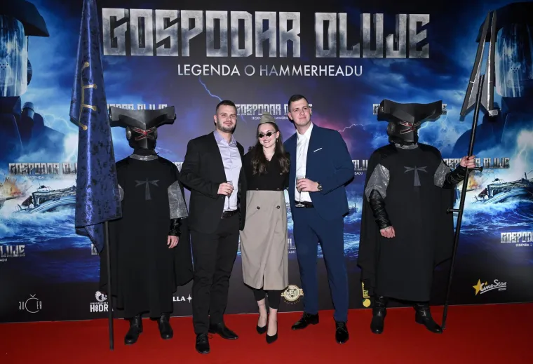 Holivudsko-hrvatski spektakl 'Gospodar Oluje' stigao u Zagreb: Pogledajte tko je sve bio na premijeri