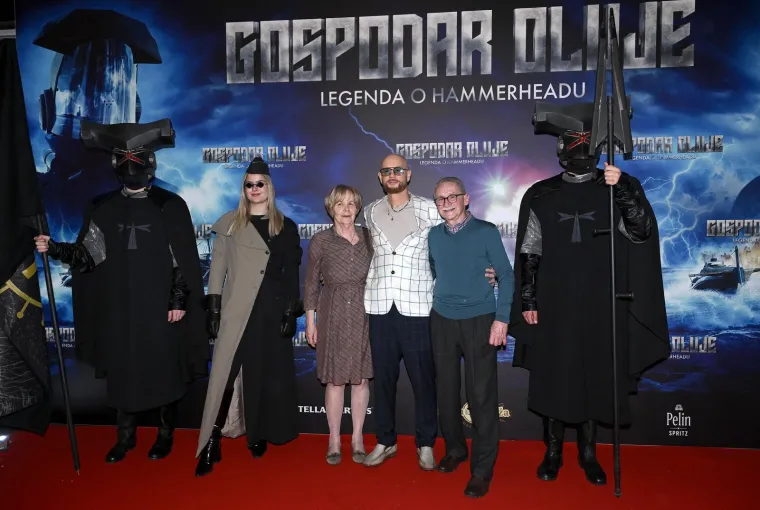 Holivudsko-hrvatski spektakl 'Gospodar Oluje' stigao u Zagreb: Pogledajte tko je sve bio na premijeri